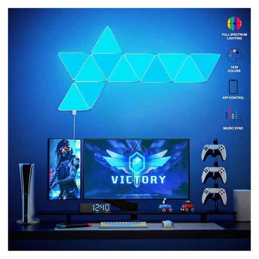 Customizable RGBIC Triangular Light Panels™